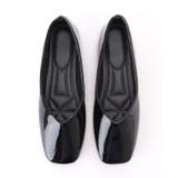 エナメル調 スクエアトゥ フラット | レースレディース  | 詳細画像16 