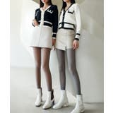 ハイウエスト ボーン入りシアー タイツ | レースレディース | 詳細画像6