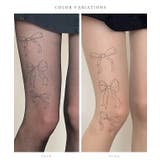 【3足セット】タトゥー風 リボン柄 デザイン | レースレディース  | 詳細画像2 