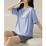 クルーネック 半袖 カップ付き | レースレディース | 詳細画像3