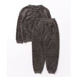 クルーネック ケーブル柄 ふわもこ | レースレディース | 詳細画像15