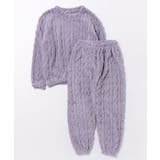 クルーネック ケーブル柄 ふわもこ | レースレディース | 詳細画像17