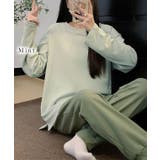 配色 クルーネック オーバーサイズ | レースレディース | 詳細画像3