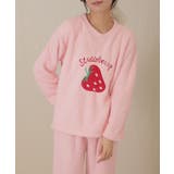 いちご柄 ロゴ クルーネック | レースレディース  | 詳細画像4 