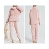 マフラー付き Vネック フリース | レースレディース | 詳細画像5