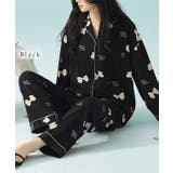 リボン プリント 前開き | レースレディース | 詳細画像3