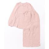 ソリッドカラー スキッパーネック ギャザー | レースレディース  | 詳細画像13 