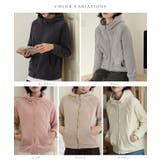 スタンドカラー ジップアップ パイピング | レースレディース | 詳細画像2