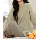 配色 クルーネック 長袖 | レースレディース | 詳細画像3