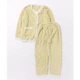 Vネック ケーブル柄 フリルレース | レースレディース | 詳細画像13