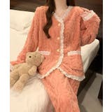 Vネック ケーブル柄 フリルレース | レースレディース | 詳細画像4