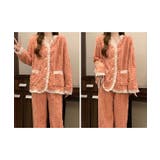 Vネック ケーブル柄 フリルレース | レースレディース | 詳細画像5