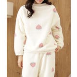 クルーネック 配色 モチーフ柄 | レースレディース  | 詳細画像4 