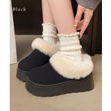 スエード調 ボア 厚底 | レースレディース | 詳細画像3