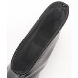 レザー調 ポインテッドトゥ チャンキーヒール | レースレディース | 詳細画像18