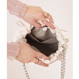 フェイクレザー チェーンストラップ リボン | レースレディース  | 詳細画像12 