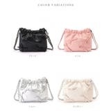 フェイクレザー チェーンストラップ リボン | レースレディース  | 詳細画像2 