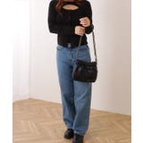 フェイクレザー チェーンストラップ リボン | レースレディース  | 詳細画像5 