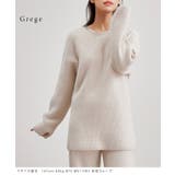 ウールタッチ クルーネック オーバーサイズ | レースレディース  | 詳細画像11 