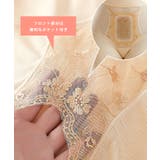 フロント 花柄刺繍 3分丈 | レースレディース | 詳細画像6