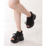 メッシュ レースアップ 厚底 | レースレディース | 詳細画像4