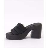 スクエアトゥ フェイクレザー クッション | レースレディース  | 詳細画像19 