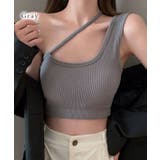 ソリッドカラー ワンショルダー リブ | レースレディース  | 詳細画像13 