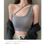 ソリッドカラー ワンショルダー リブ | レースレディース  | 詳細画像14 