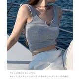 キーネック クロップド リブ | レースレディース | 詳細画像13