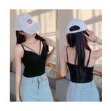 ソリッドカラー コンパクト カップ付き | レースレディース  | 詳細画像13 