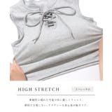 レースアップ クロップド ノースリーブ | レースレディース | 詳細画像4