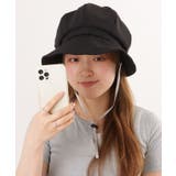 ソリッドカラー つば広 日除け | レースレディース | 詳細画像6