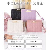 レザー調 キルティング パール付き | レースレディース | 詳細画像2