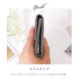クロコ 型押し 三つ折り | レースレディース | 詳細画像6
