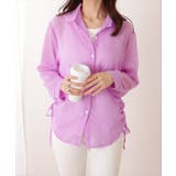 ドローストリング付き 長袖 シフォン | レースレディース | 詳細画像16