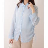 ドローストリング付き 長袖 シフォン | レースレディース | 詳細画像9