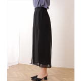 シフォン レイヤード ミモレ丈 | レースレディース  | 詳細画像9 