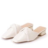 フェイクレザー スクエアトゥ ねじれ | レースレディース | 詳細画像1