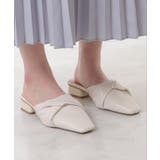 フェイクレザー スクエアトゥ ねじれ | レースレディース | 詳細画像7