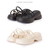 ナローストラップ 厚底 トング | レースレディース | 詳細画像2