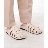 フェイクレザー メッシュ フラット | レースレディース  | 詳細画像13 