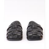 フェイクレザー メッシュ フラット | レースレディース  | 詳細画像16 