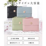 ボタン付き レザー調 フラップ | レースレディース | 詳細画像2