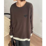 配色 フェイクレイヤード 長袖 | レースレディース | 詳細画像8