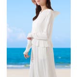 フリル付き フーデット ロング | レースレディース | 詳細画像6