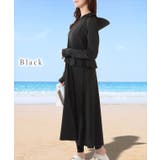 フリル付き フーデット ロング | レースレディース | 詳細画像7