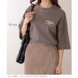 レタリング ロゴ オーバーサイズ 半袖 Tシャツ | レースレディース  | 詳細画像11 