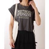 ドローストリング付き コンパクト 半袖 プリント Tシャツ | レースレディース | 詳細画像14