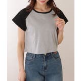 コンパクト 半袖 ベーシック ラグラン Tシャツ | レースレディース | 詳細画像12