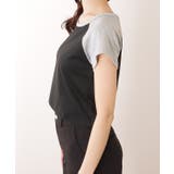コンパクト 半袖 ベーシック ラグラン Tシャツ | レースレディース | 詳細画像6